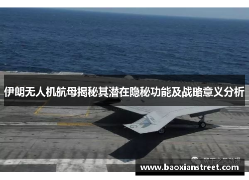 伊朗无人机航母揭秘其潜在隐秘功能及战略意义分析